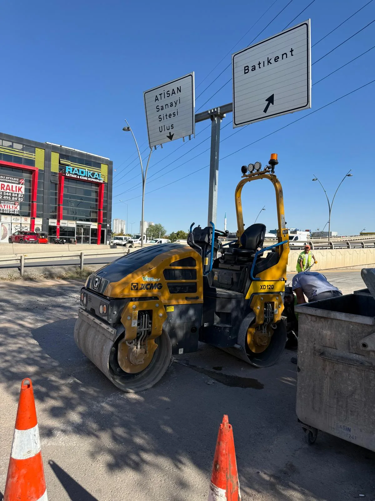 Satılık XCMG XD120 asfalt silindiri – Paşa Makina, Ankara