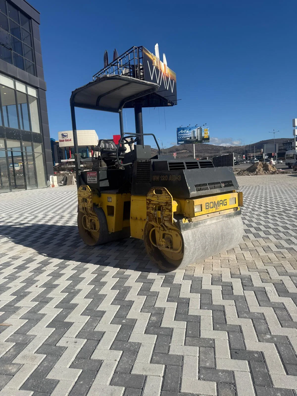 Satılık Bomag Tandem silindir – Paşa Makina, Ankara